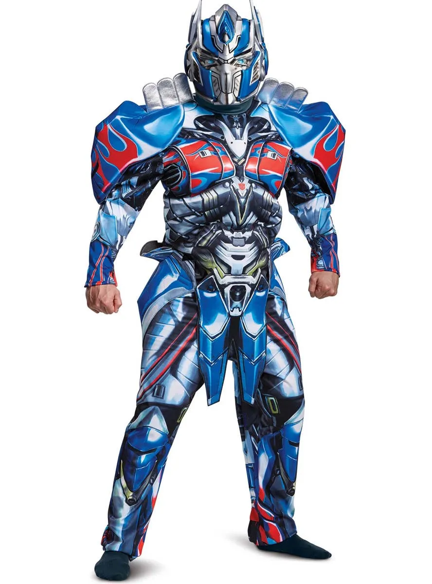 Optimus Prime Mens Deluxe Plus Size Transformers Costume