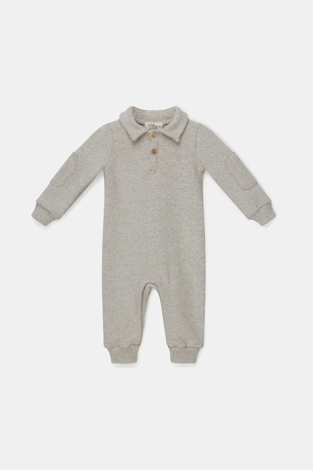 Organic Knit Baby Jumpsuit