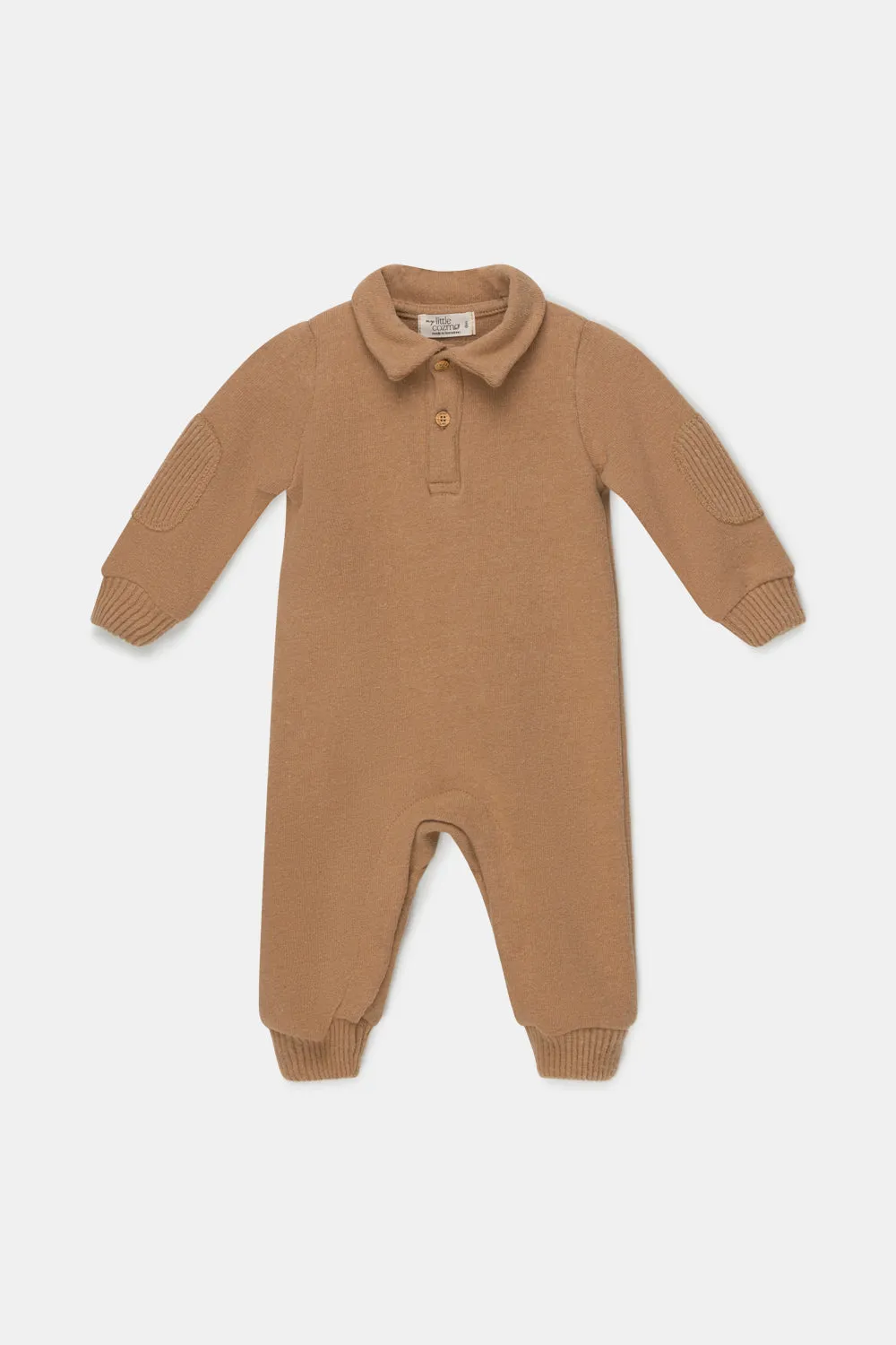 Organic Knit Baby Jumpsuit