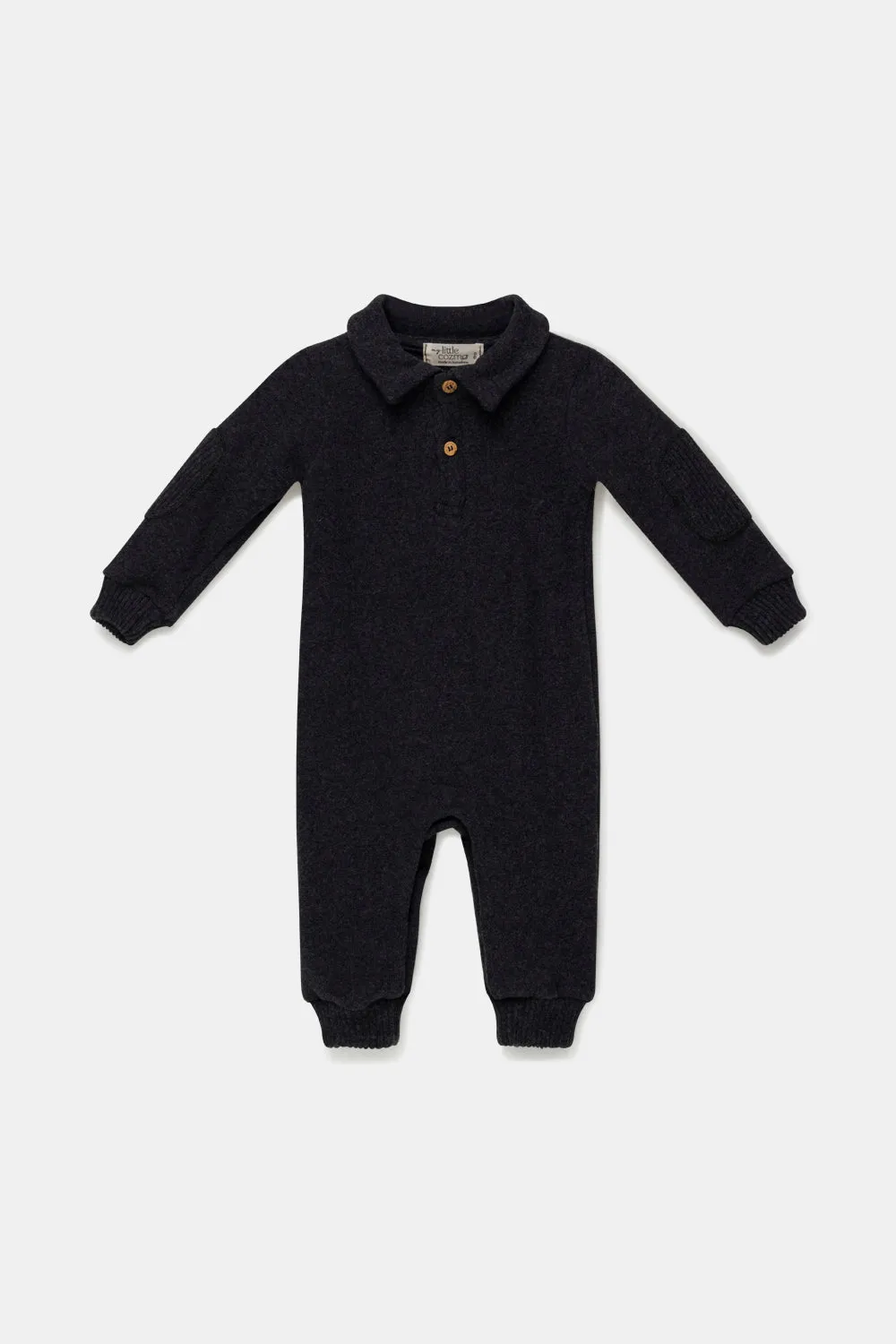 Organic Knit Baby Jumpsuit