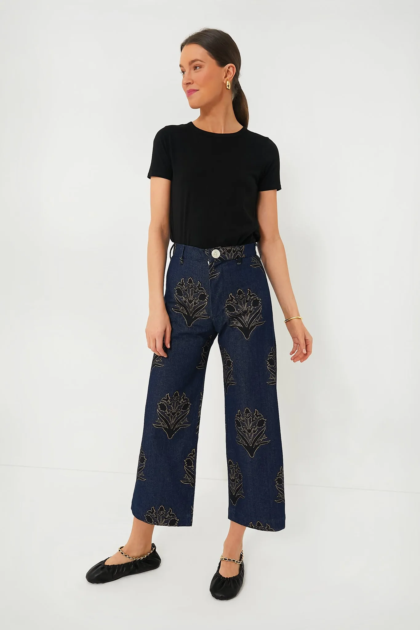 Palladio Denim Disco Pants