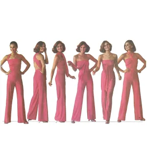 PDF - Vintage 1970s Pattern – Jiffy Stretch Multi-wrap & Tie Jumpsuit -  Bust 34” (86.4cm) - Instantly  Print at Home