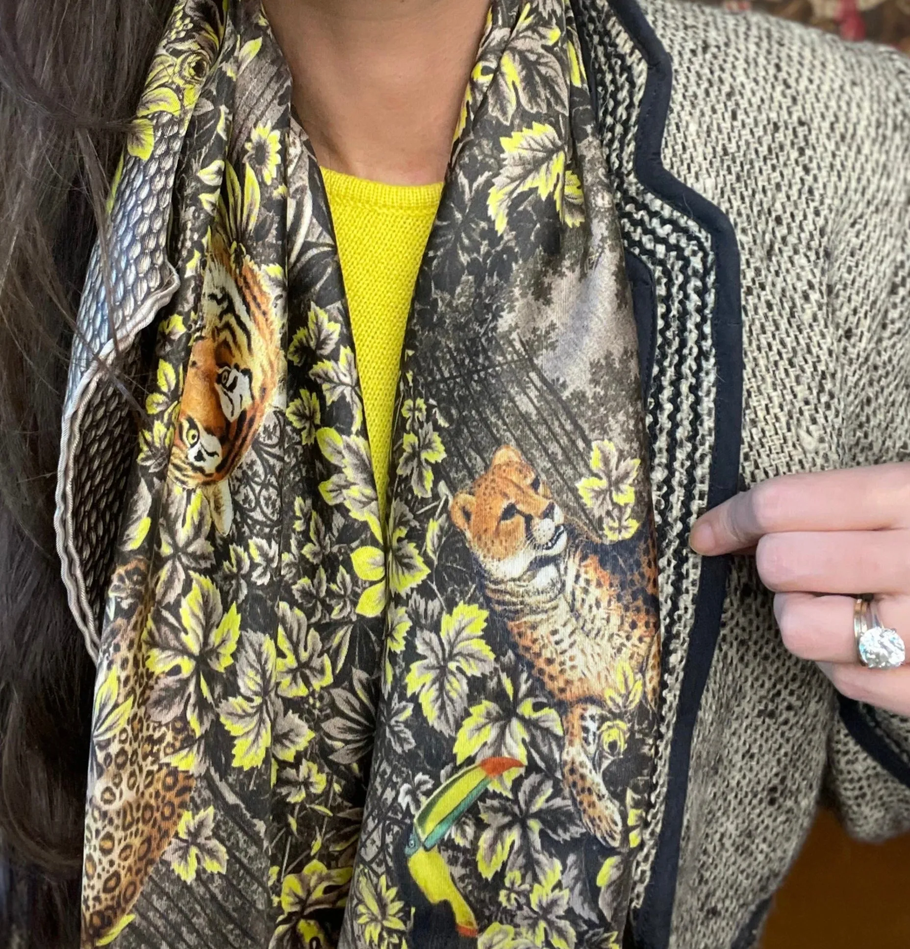 Personalized Creatures of Arcadia Scarf