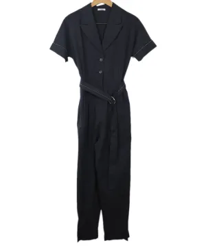 Peserico Navy Cotton Jumpsuit sz 6