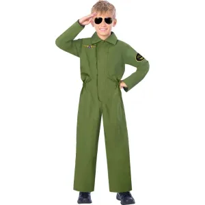 Pilot Jumpsuit Costume - (6 - 8 Years)