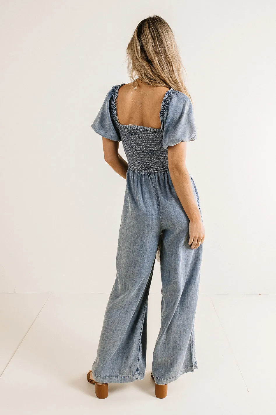 Piper Smocked Jumpsuit - FINAL SALE