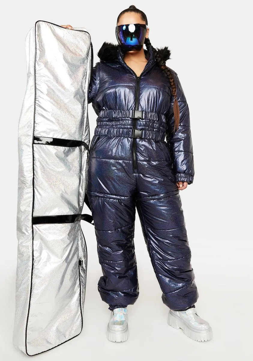 Plus Eclipse Aurora Beam Metallic Snowsuit