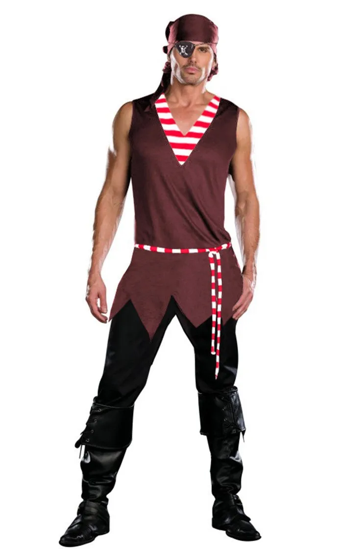 Premium Caribbean Pirate Costume Men