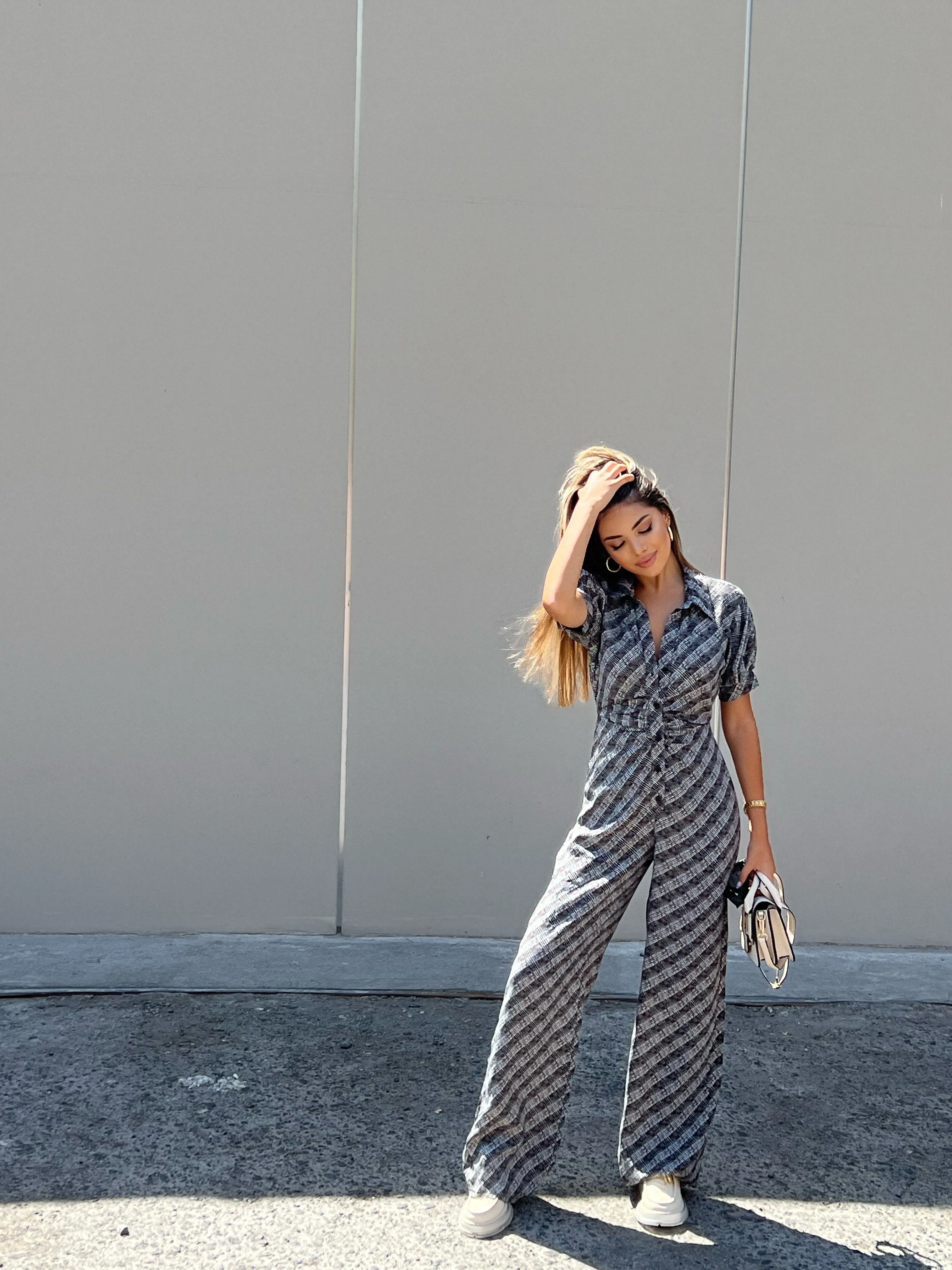 Printed jumpsuit