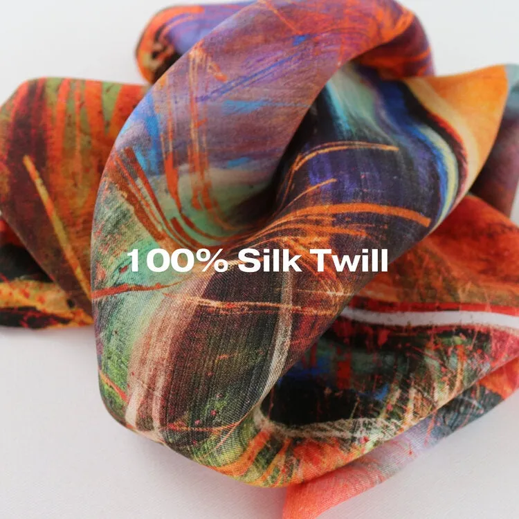 Radiant Light Silk Scarf