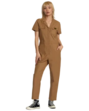 Recession Jumpsuit in Ermine