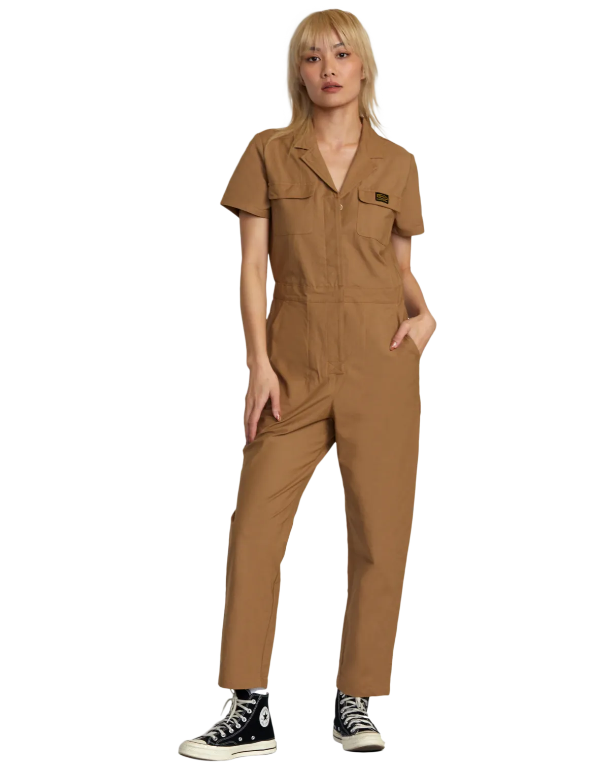 Recession Jumpsuit in Ermine