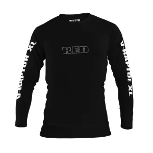 RED DIGITAL CINEMA Limited Edition Long Sleeve V-RAPTOR XL T-Shirt (Black)