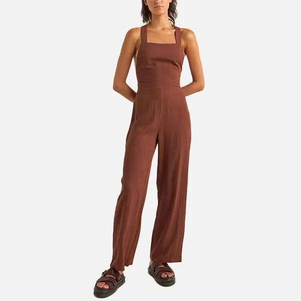 Rhythm Cabana Jumpsuit - Chocolate