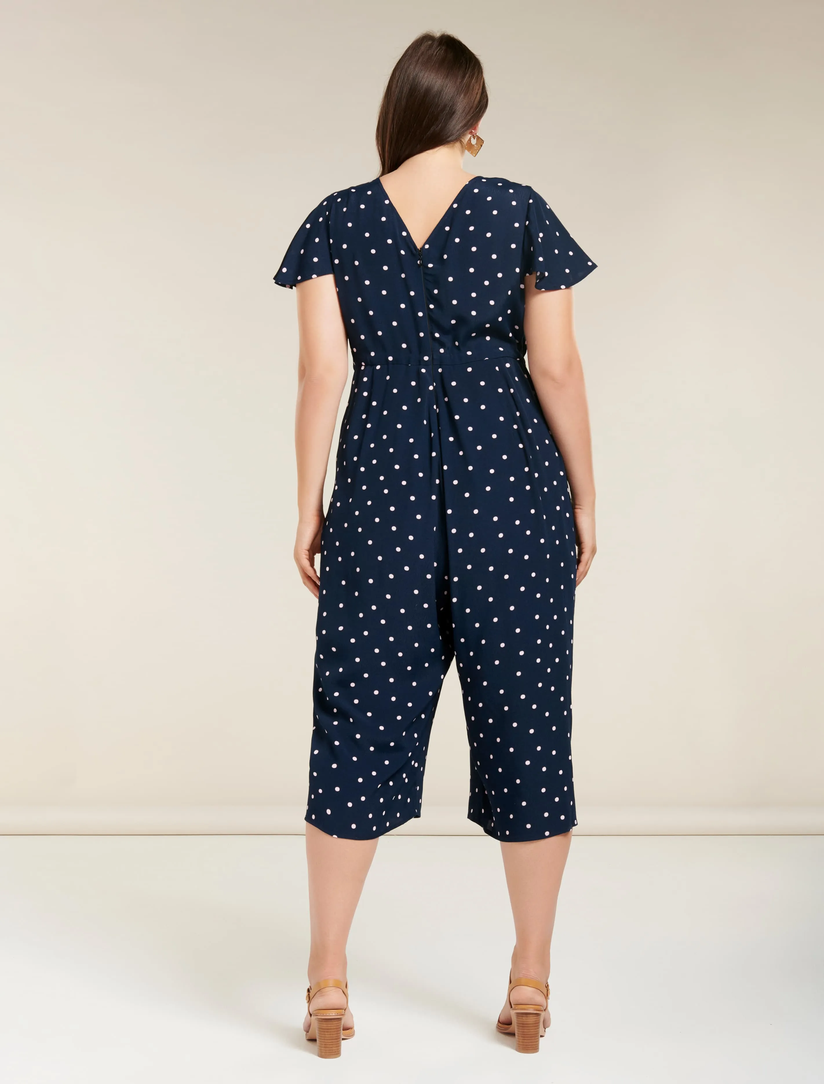 Riley Cap Sleeve Curve Jumpsuit