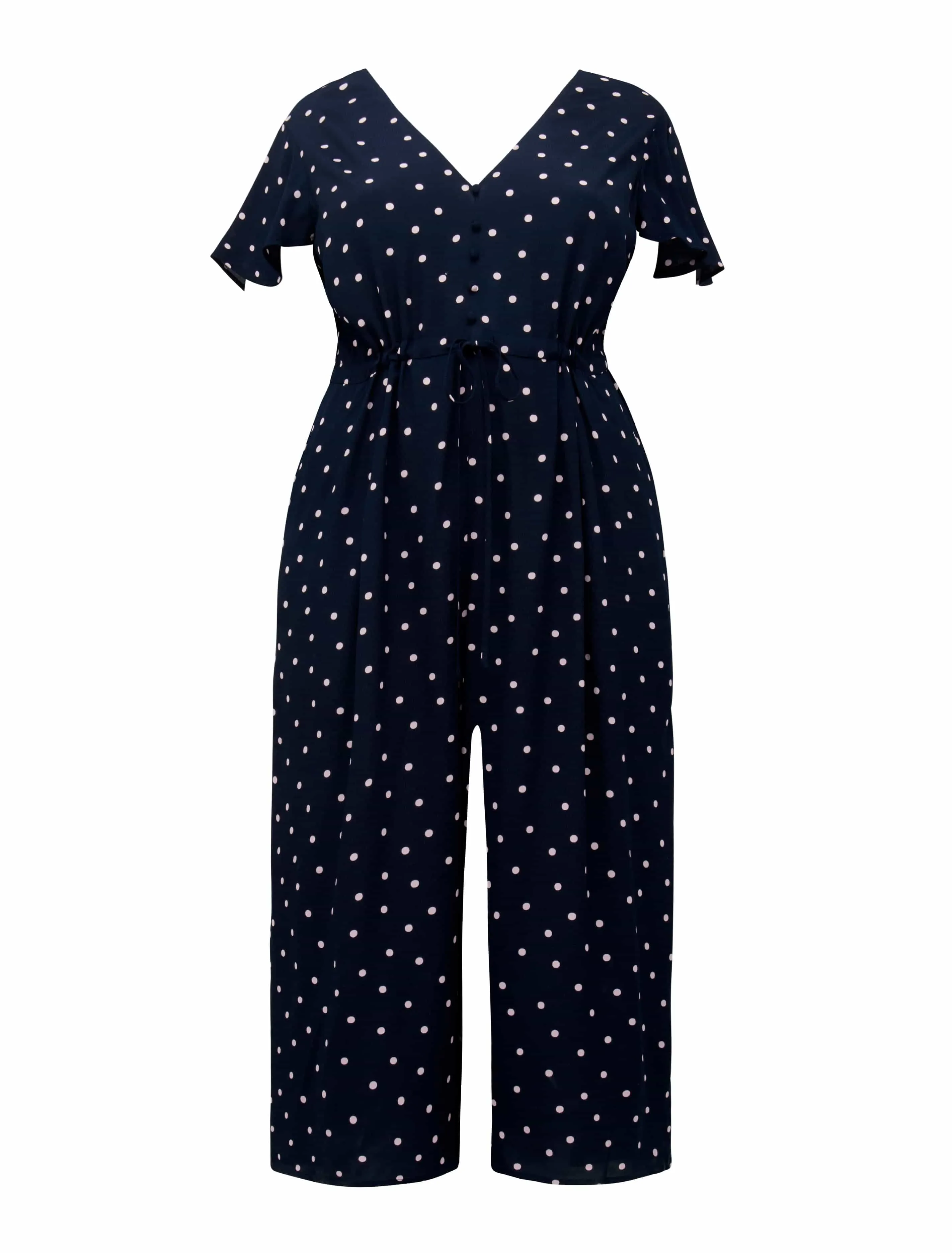 Riley Cap Sleeve Curve Jumpsuit