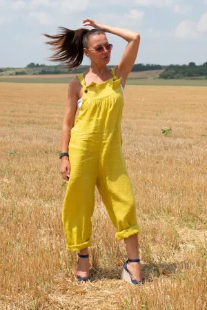 ROME Linen Summer Jumpsuit