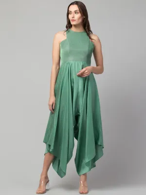 RUSSIAN GREEN HOLO JUMPSUIT