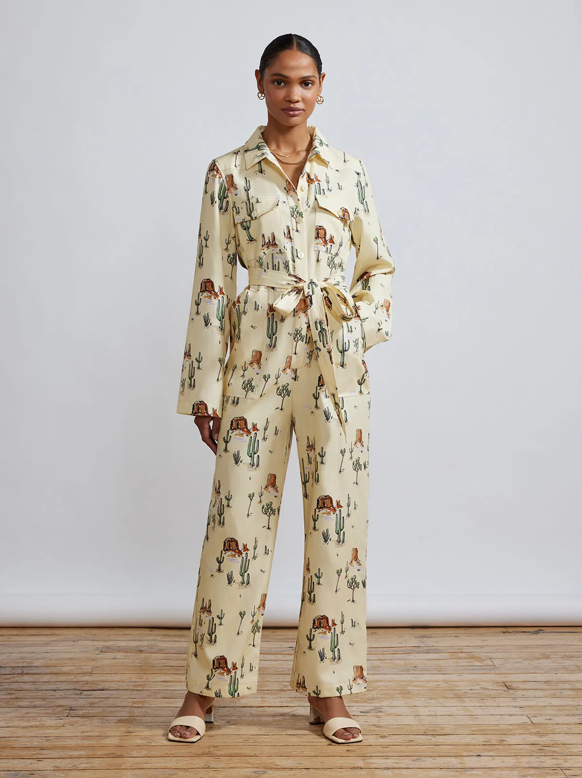 Ruth Joshua Tree Print Jumpsuit