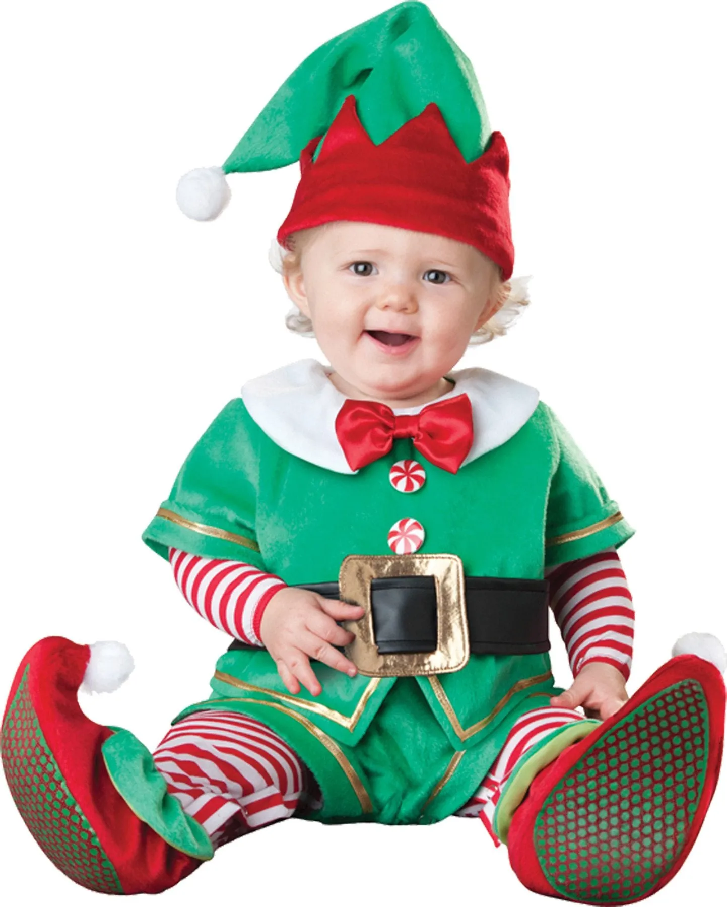 Santas Lil Elf Toddler Costume 12-18 Months