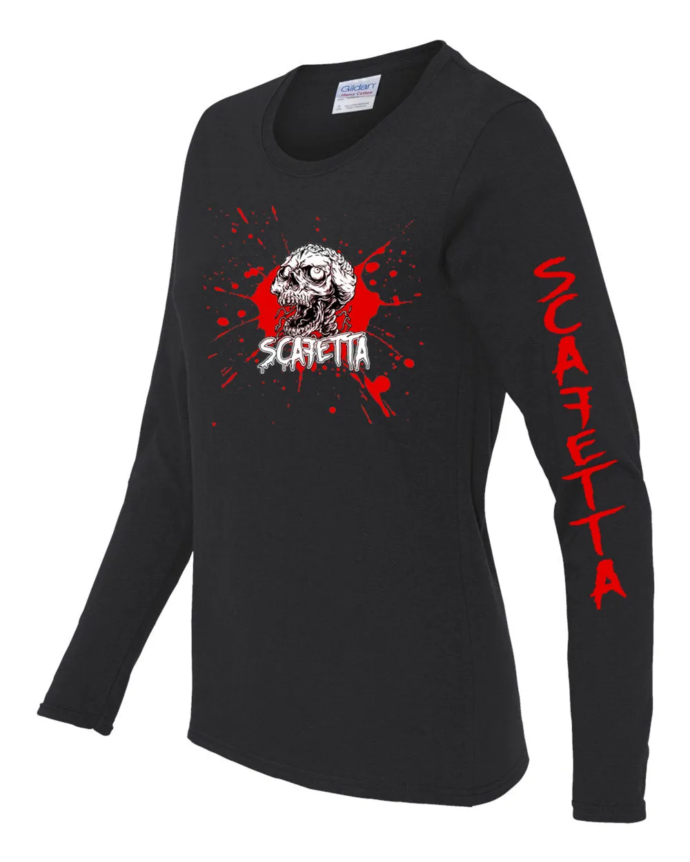 Scafetta Women's Long Sleeve Cotton T-shirt