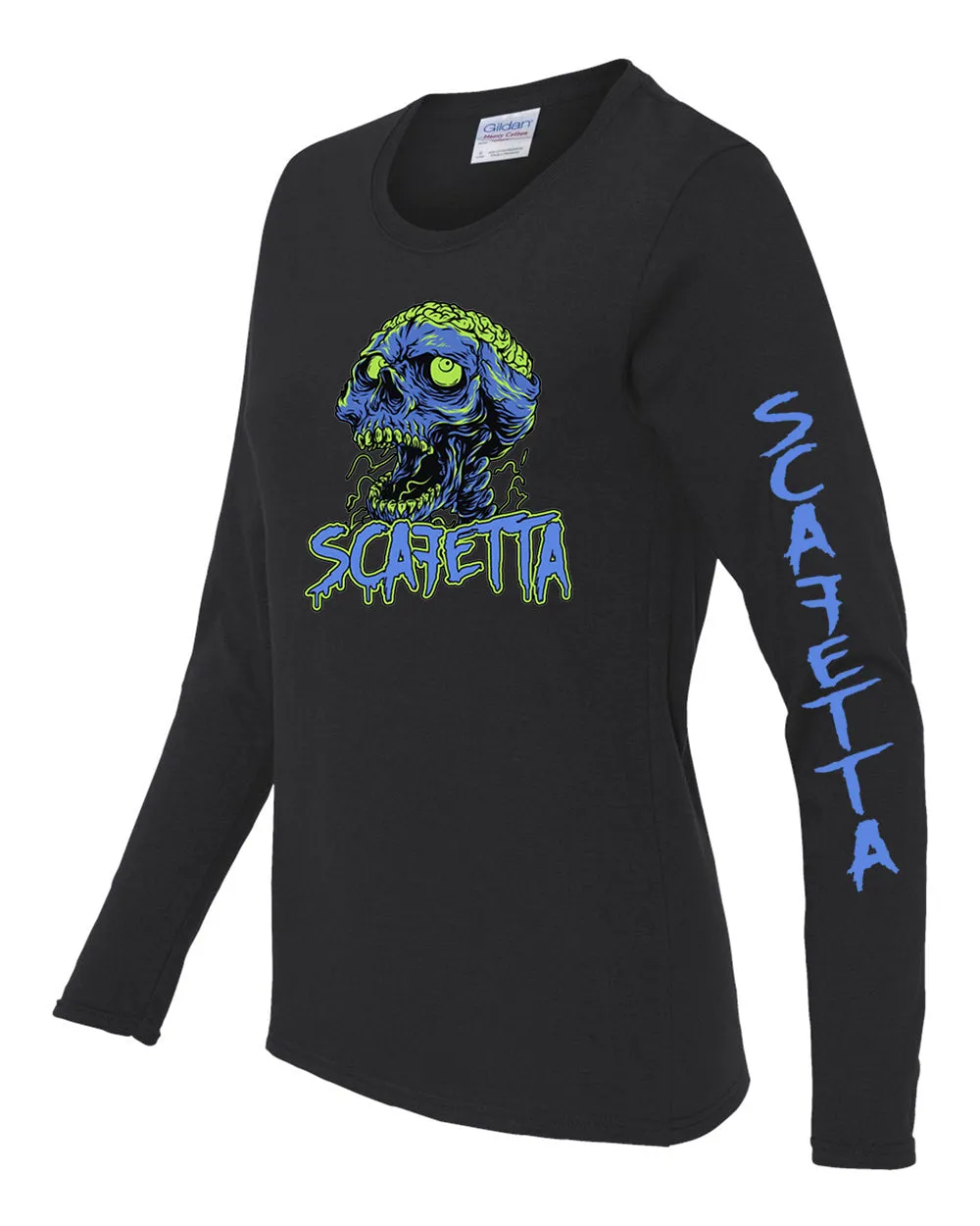 Scafetta Women's Long Sleeve Cotton T-shirt