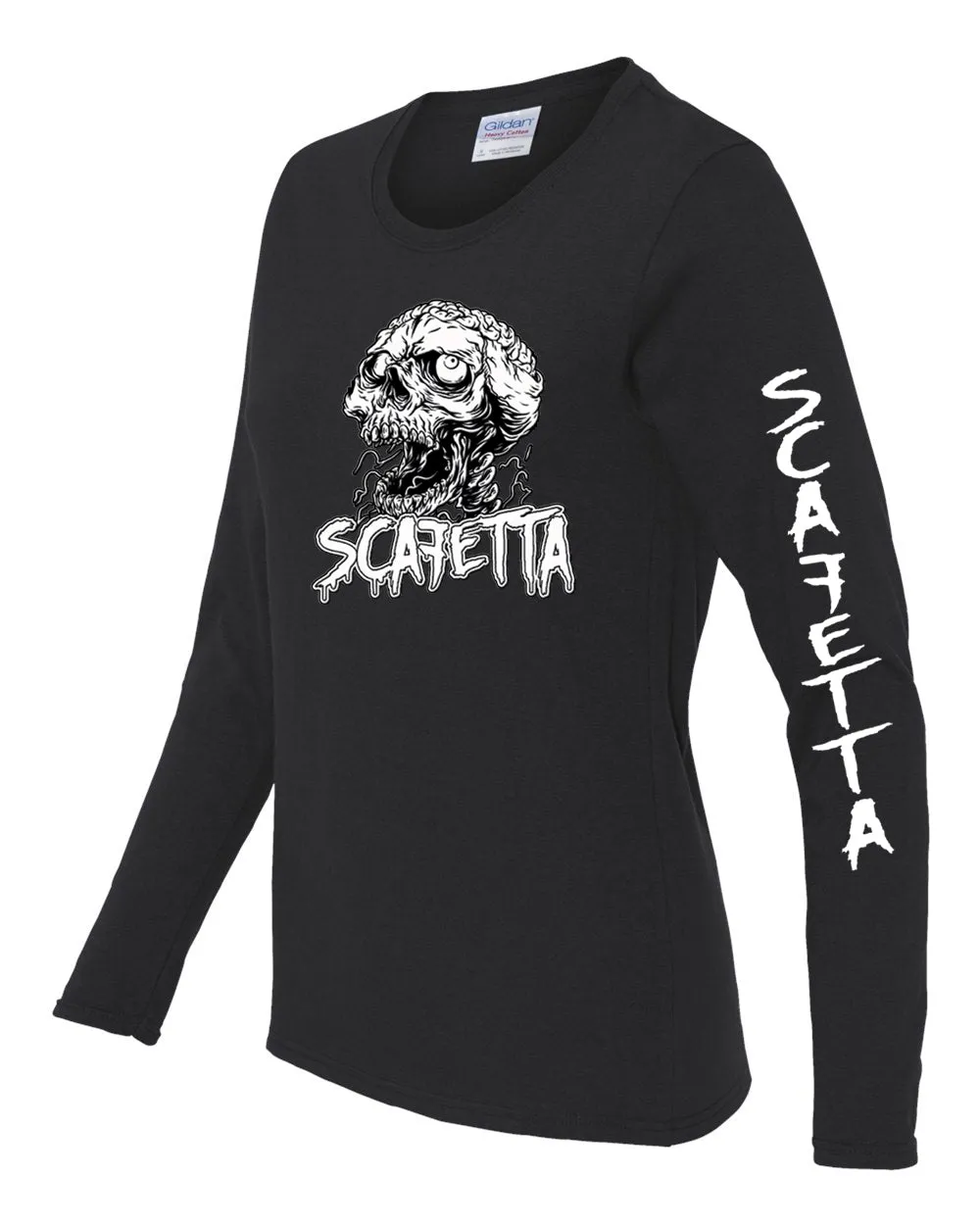 Scafetta Women's Long Sleeve Cotton T-shirt