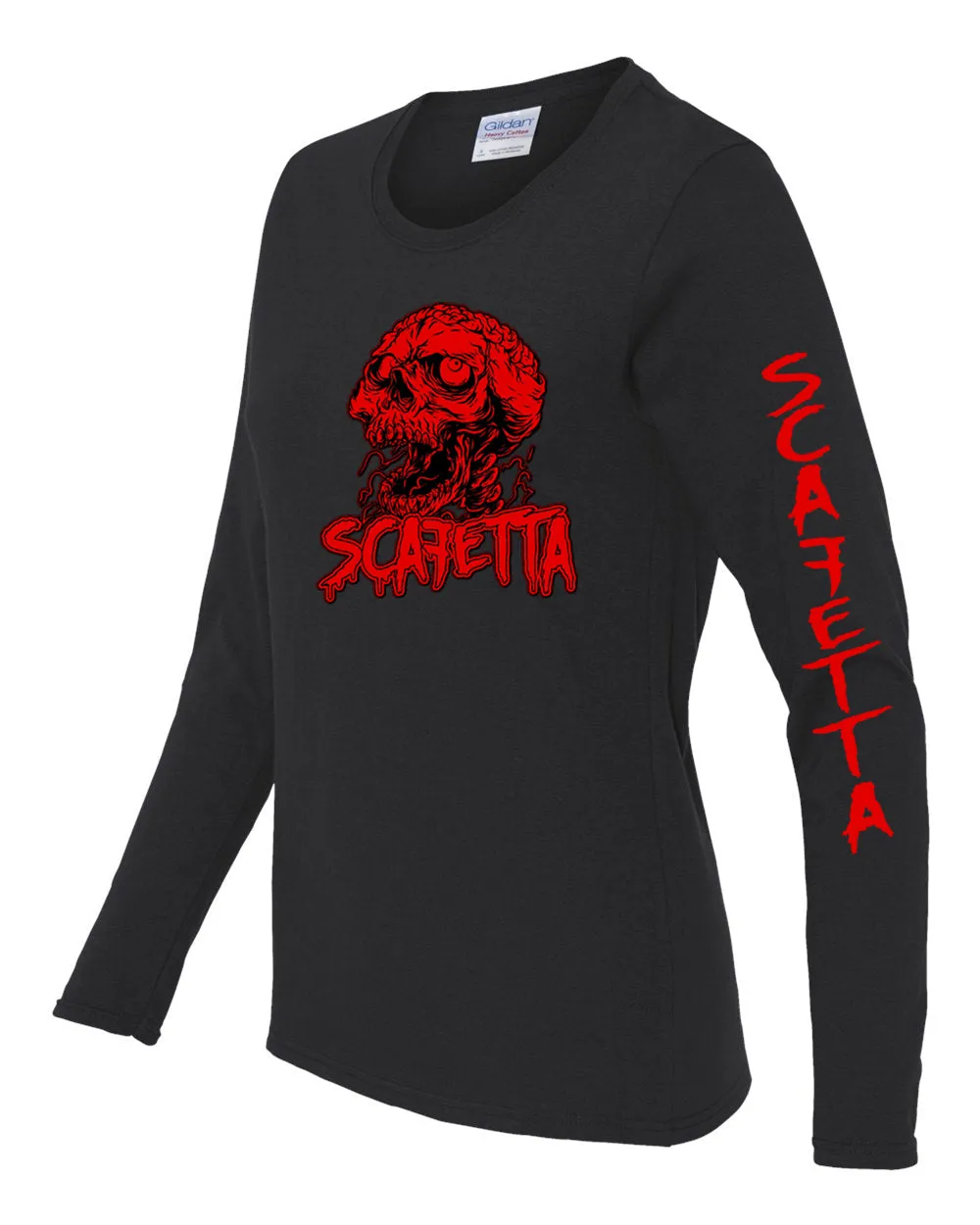 Scafetta Women's Long Sleeve Cotton T-shirt