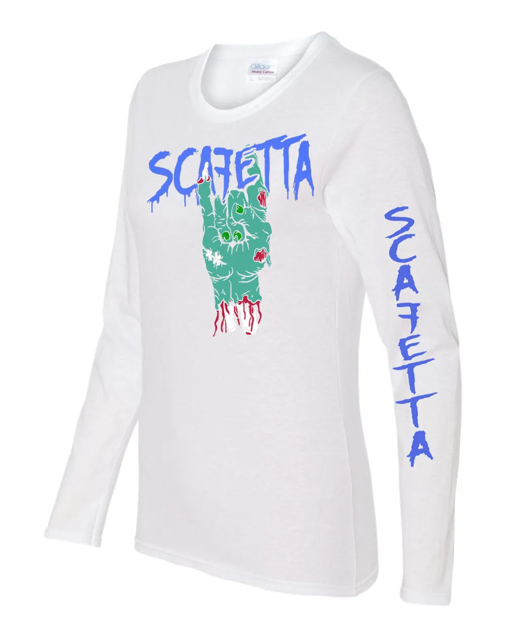 Scafetta Women's Long Sleeve Cotton T-shirt