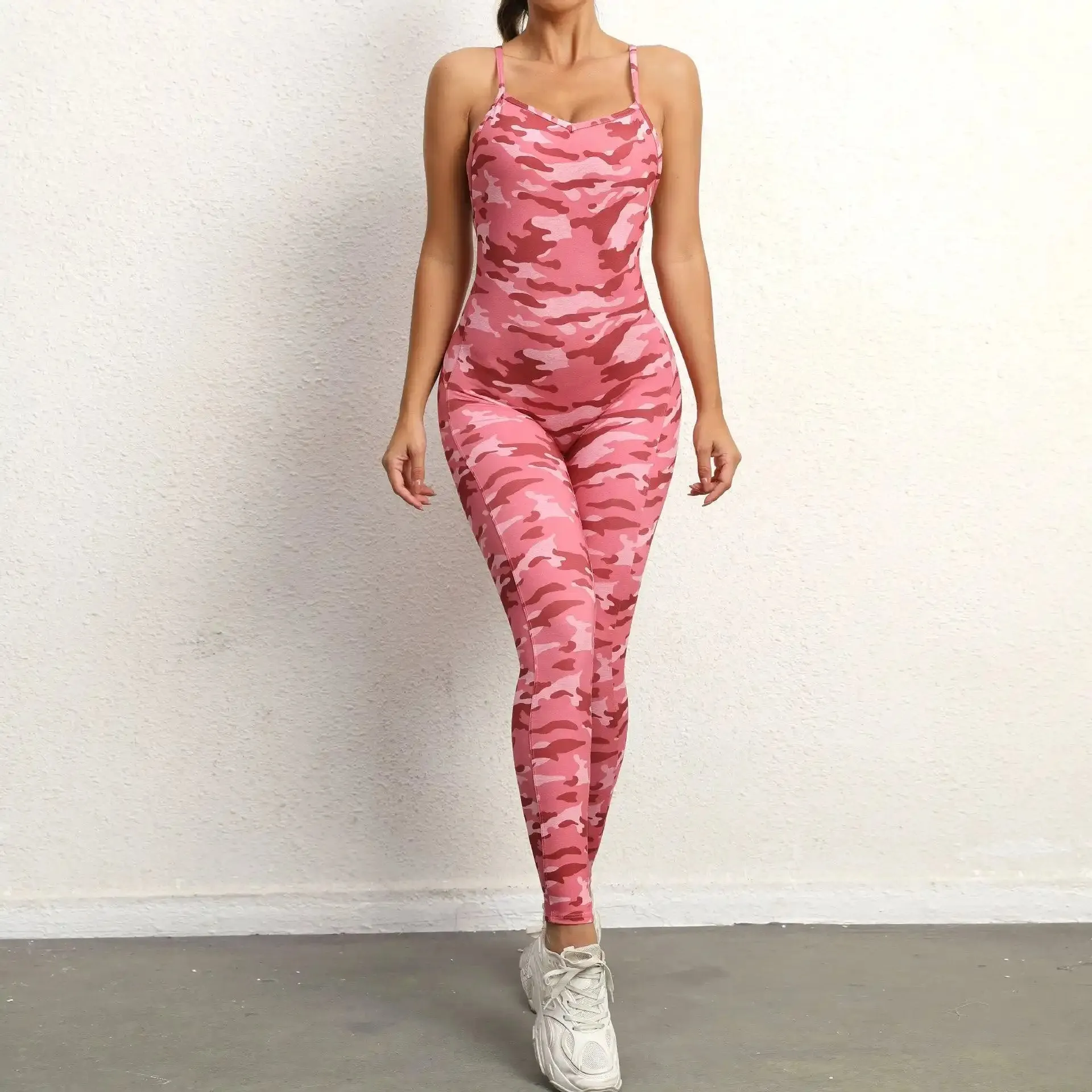 Sexy Lady Yoga Fitness Jumpsuit