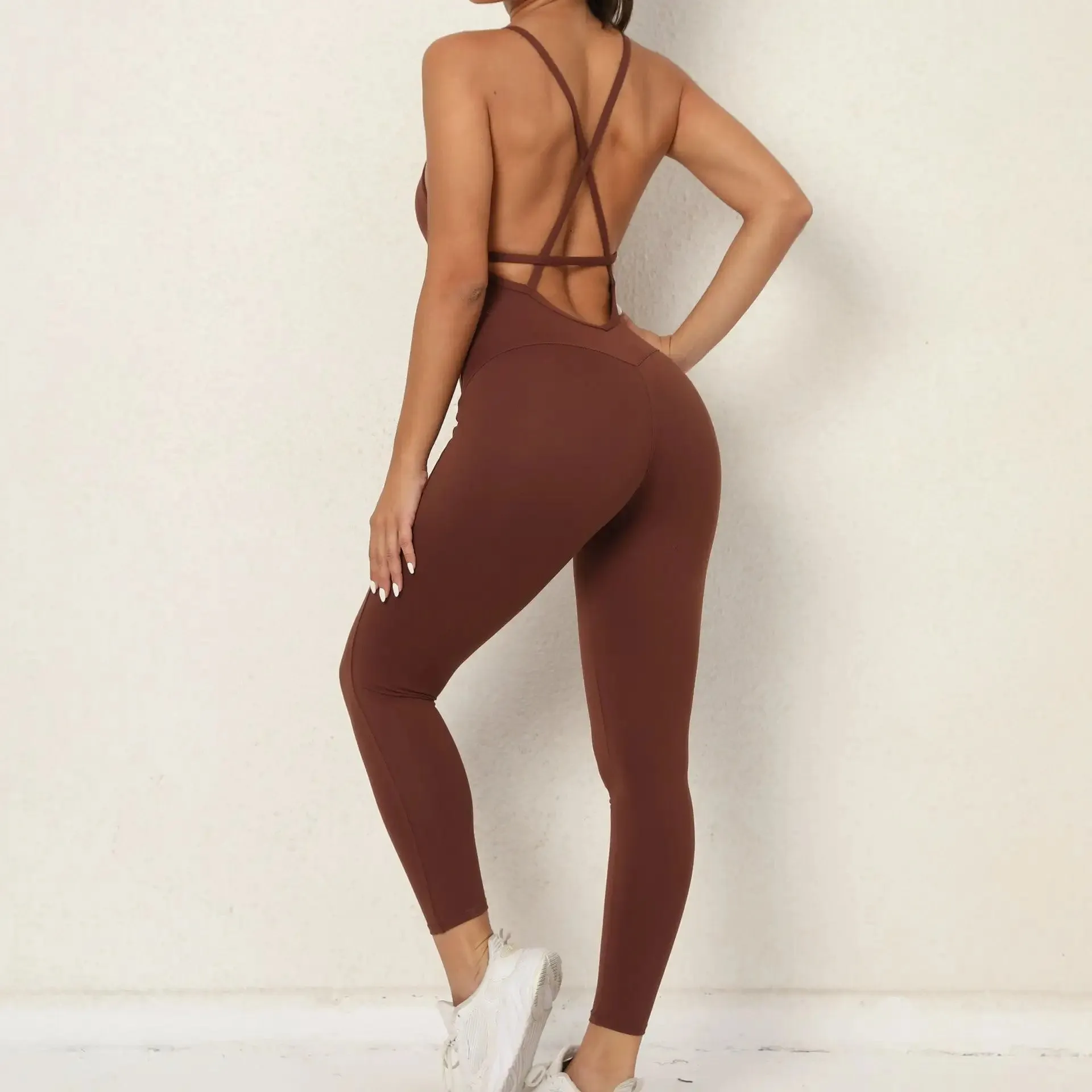 Sexy Lady Yoga Fitness Jumpsuit