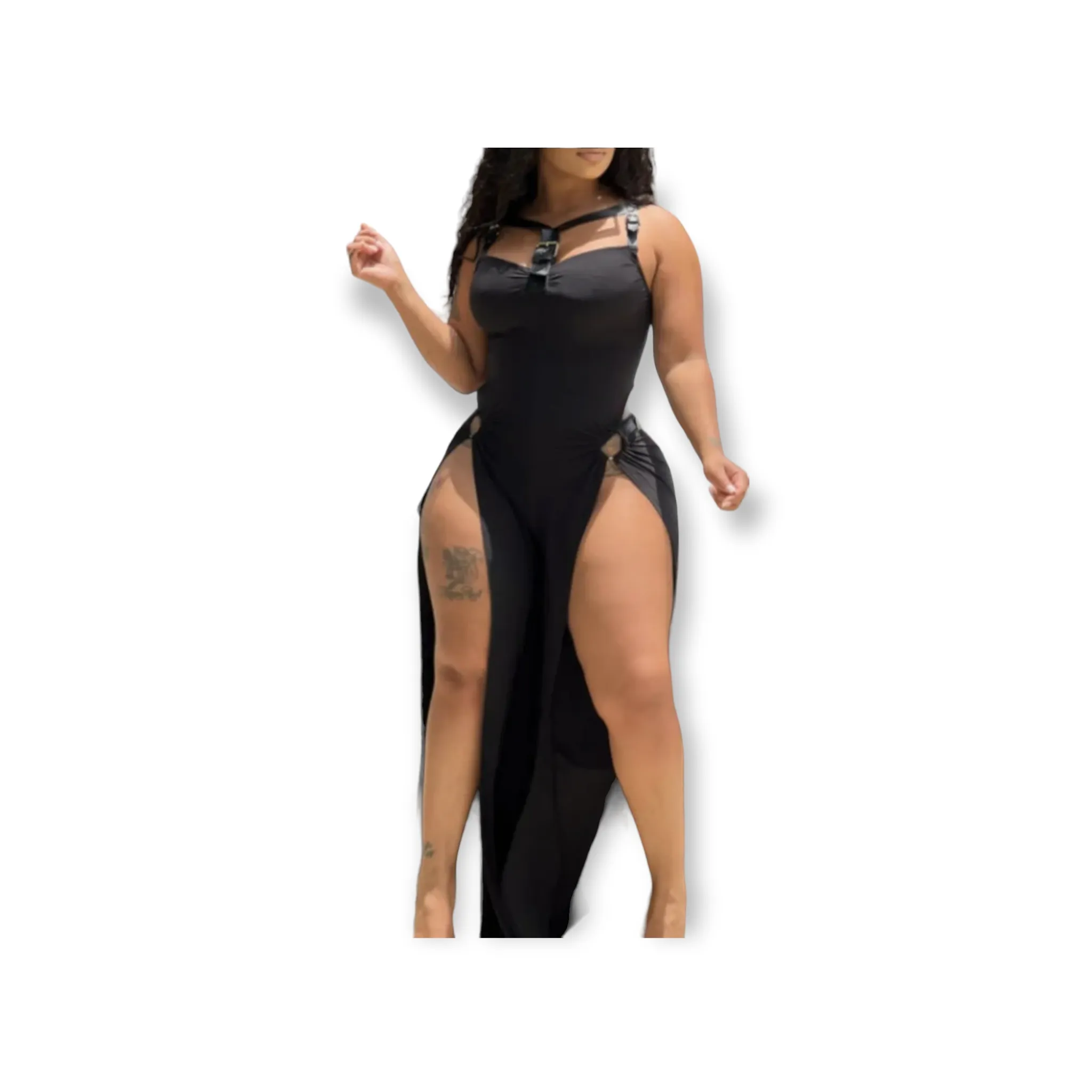 Sexy Slit Jumpsuit