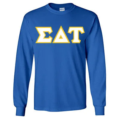 Sigma Delta Tau Long-Sleeve Shirt - G240 - TWILL