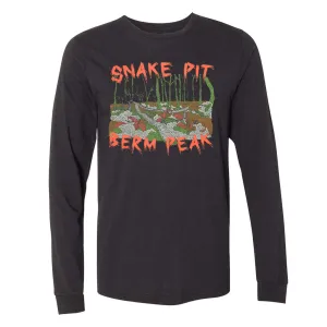 Snake Pit - Berm Peak Unisex Long Sleeve Shirt (Black)