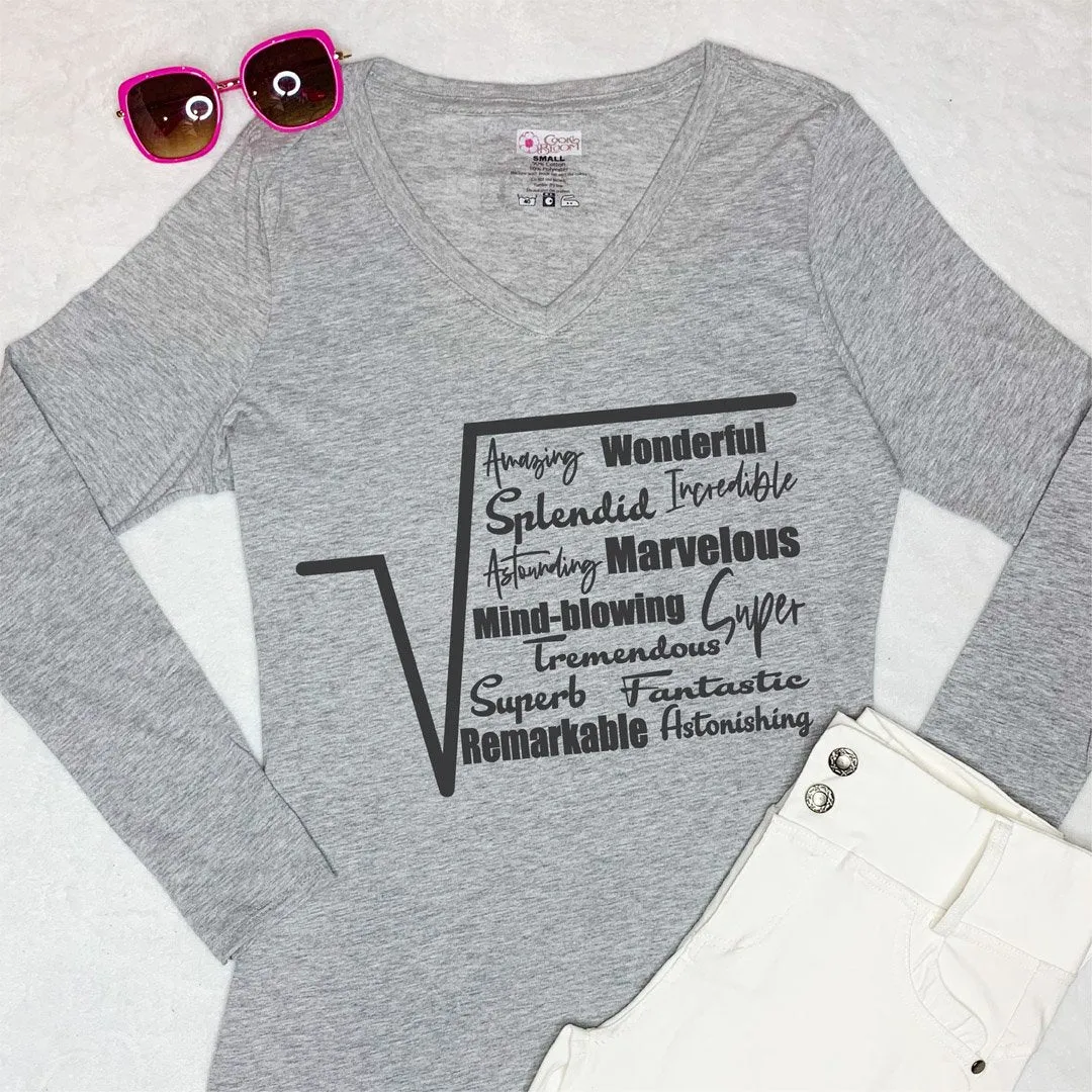 Square Root Long-Sleeve T-Shirt