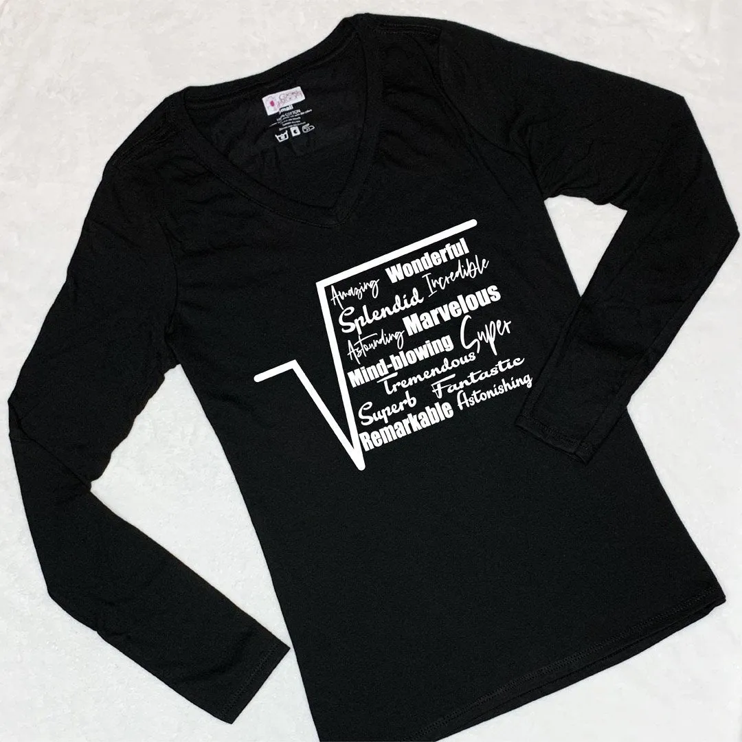 Square Root Long-Sleeve T-Shirt