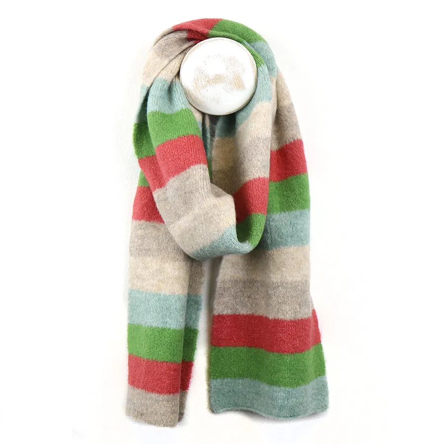 Stripe Knitted Scarf