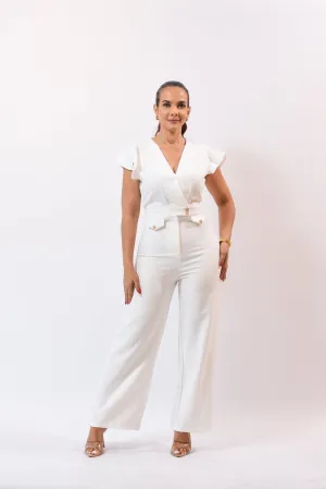 The Better Place Jumpsuit White