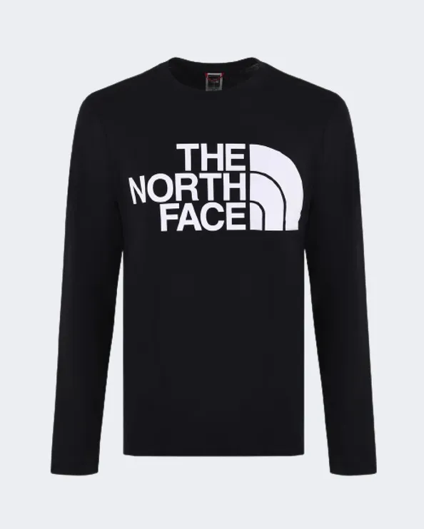 The North Face Standard Long-Sleeve Men Lifestyle Long Sleeve Black/White Nf0A5585-Jk3