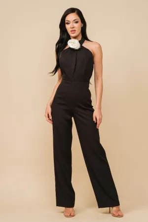 The Rose Halter Jumpsuit