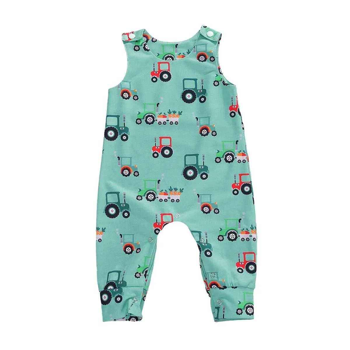 Tractor Baby Jumpsuit