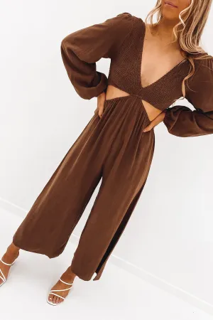 Tremont Jumpsuit Chocolate