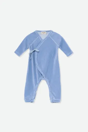 VELOUR CORDUROY NEWBORN JUMPSUIT