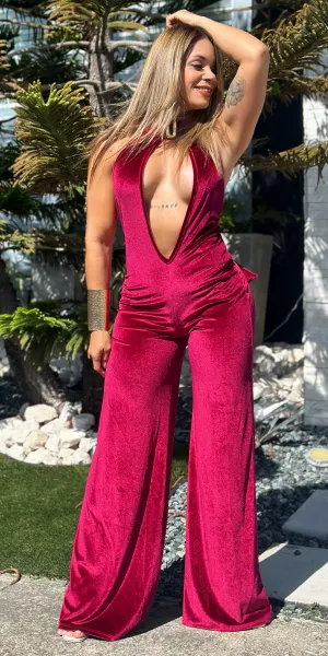 Velvet Jumpsuit