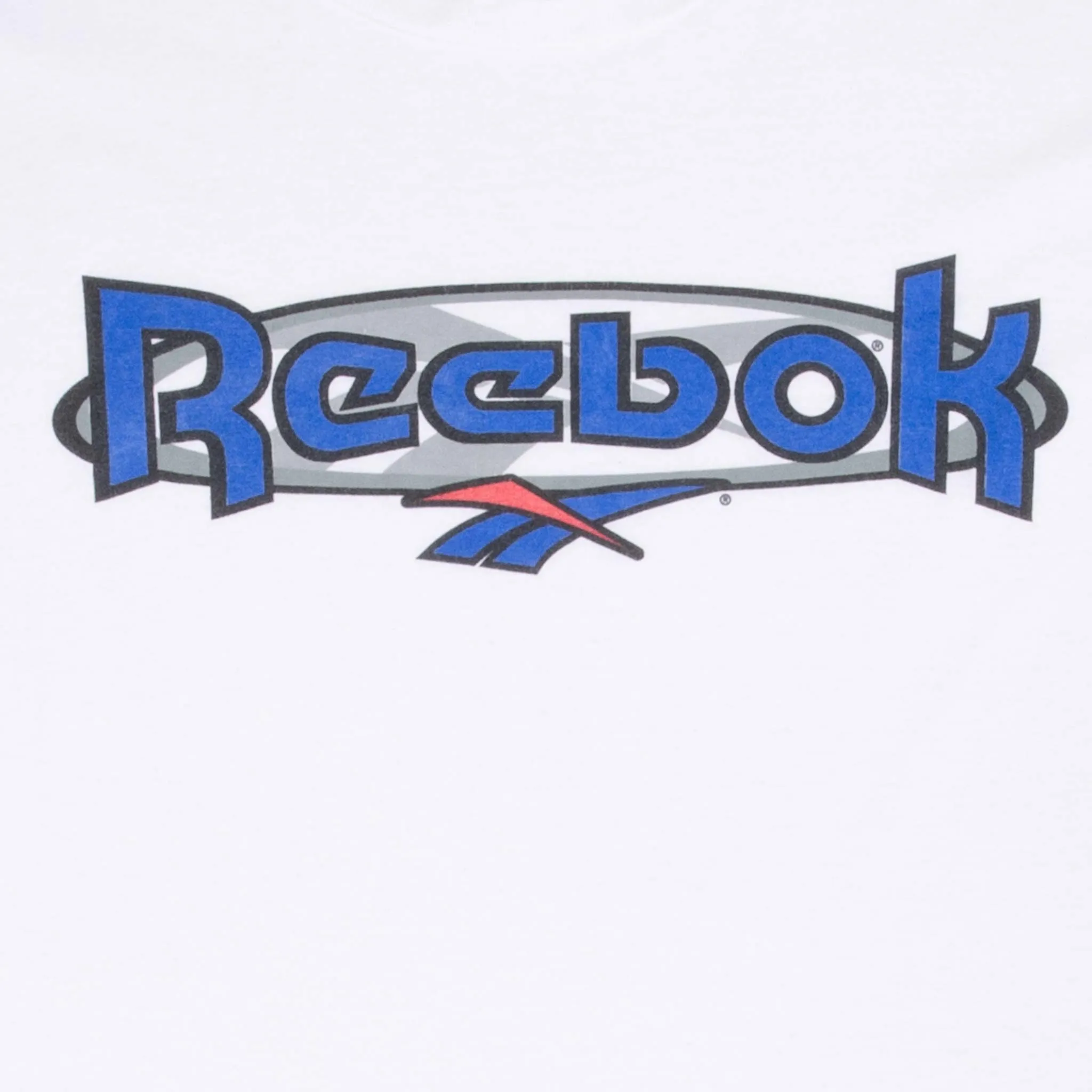 VINTAGE REEBOK SPELLOUT 1990S LONG SLEEVE TEE SHIRT XL MADE IN USA