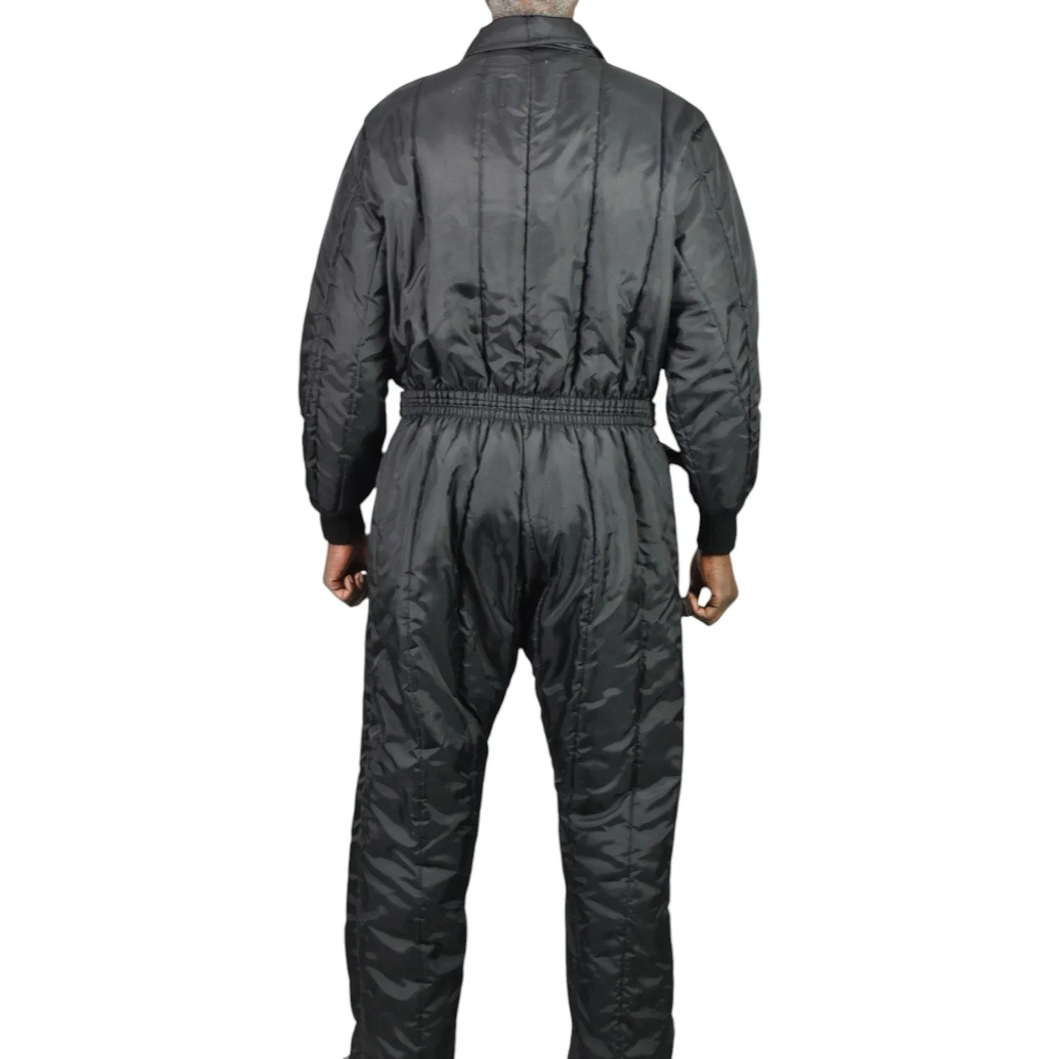 Vintage Walls Blizzard Pruf SnowSuit Black Jumpsuit Coveralls Snow Ski Insulated XL Mens