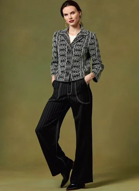 Vogue Pattern V1644 Misses' Jacket and Pants