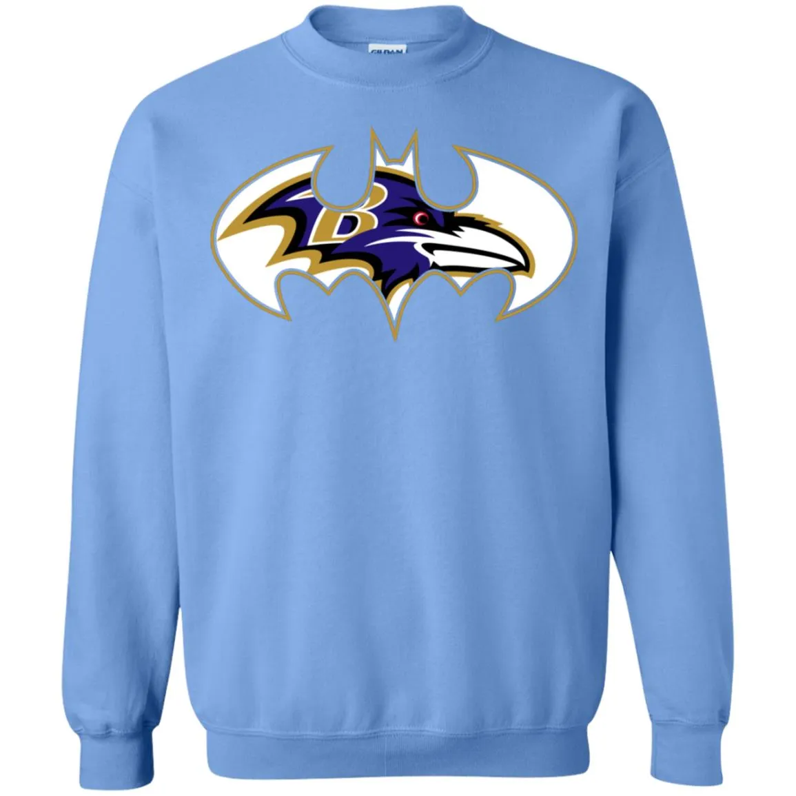 We Are The Baltimore Ravens Batman Nfl Mashup Crewneck Pullover Sweatshirt