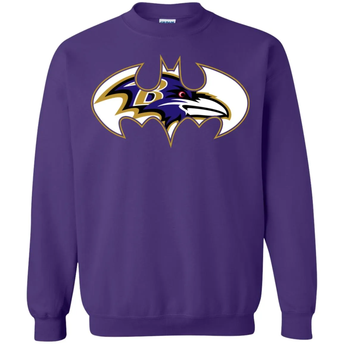 We Are The Baltimore Ravens Batman Nfl Mashup Crewneck Pullover Sweatshirt