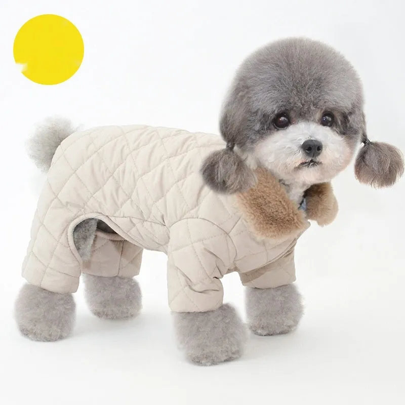 Winter New Pet Cotton Dog Cotton Coat